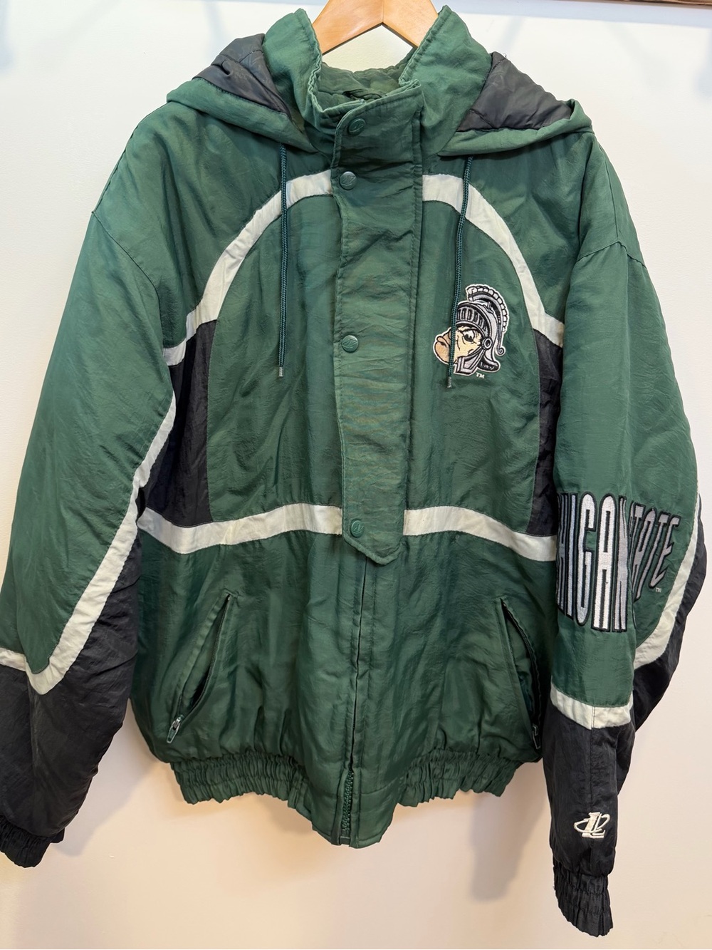 VINTAGE MICHIGAN STATE Spartans Logo Athletic Starter Jacket